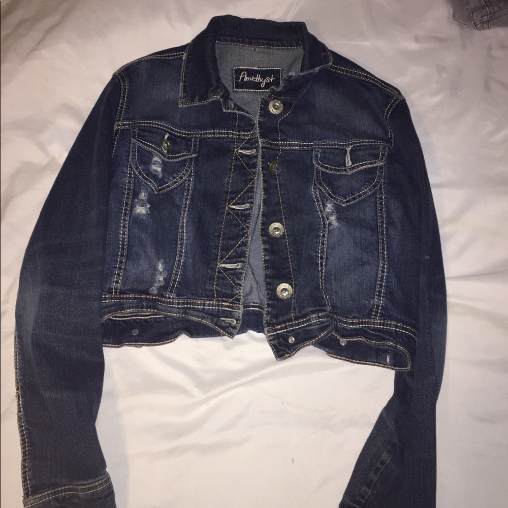 amethyst jean jacket